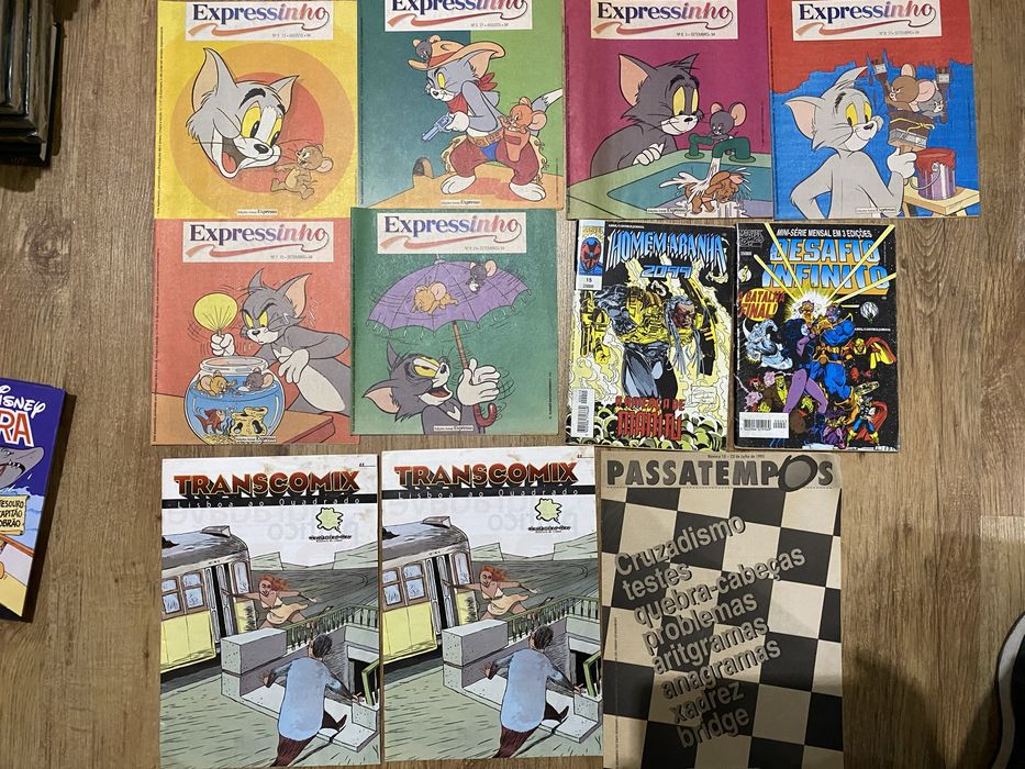 Livros infantis e banda desenhada 1€ cada