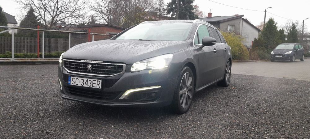 Peugeot 508 Peugeot 508 2.0 GT Line 2015r Panorama Kamera Navi Alufelgi