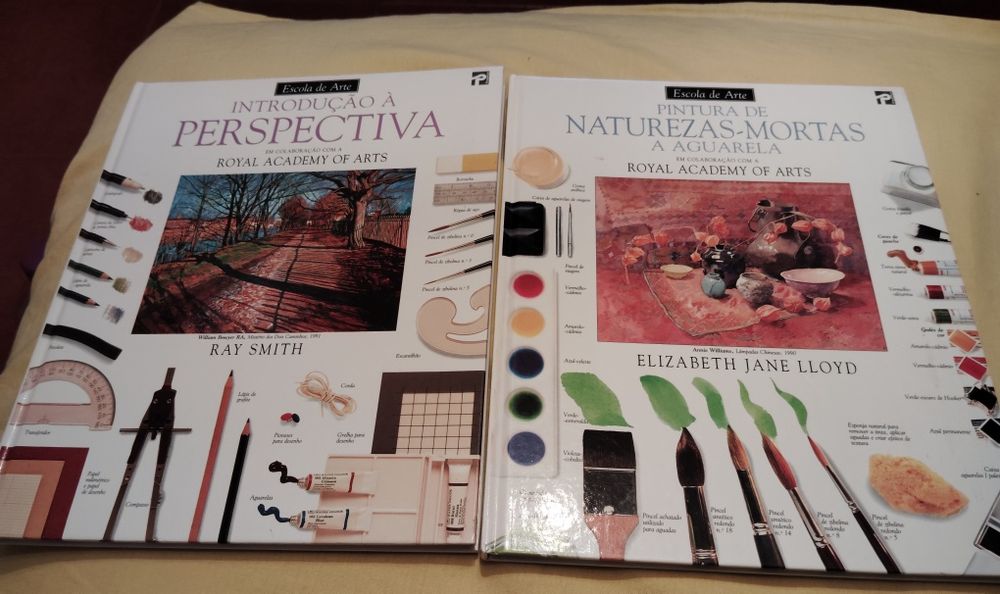 Livros Coleção Escola de Arte Novos