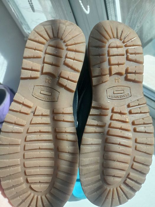 Черевики ботинки шкіра 34 розмір хлопчик весна осінь