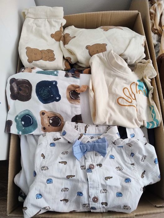 Paka ubrań 74 dla chłopca