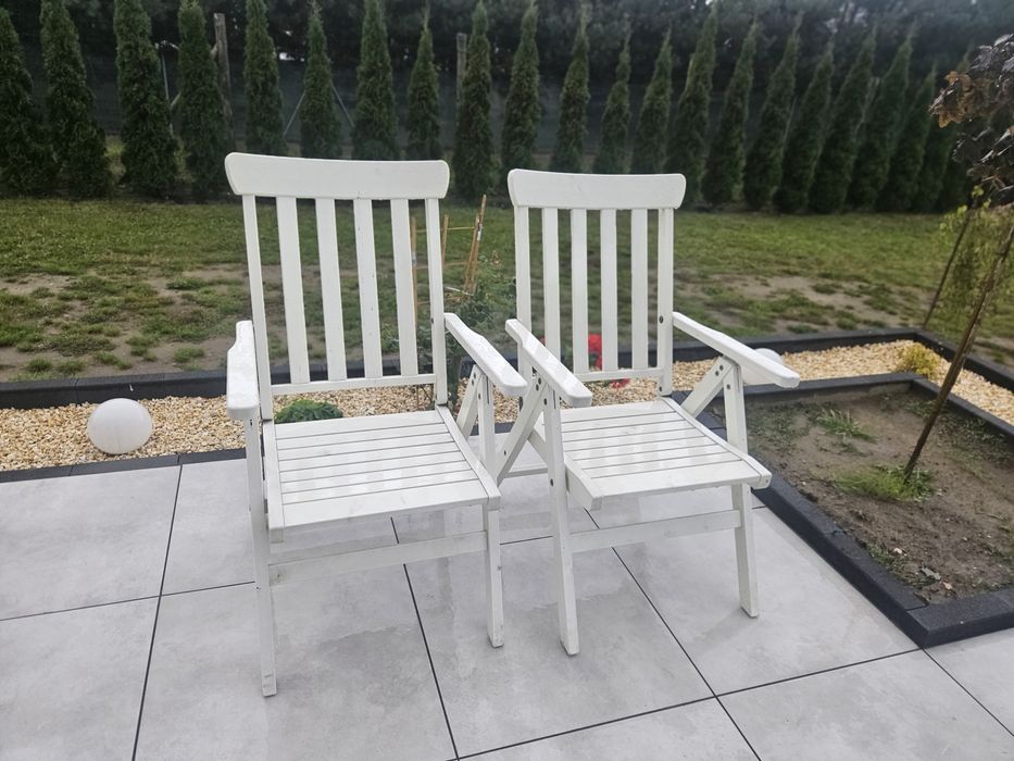 Krzesla ogrodowe 5szt. Ikea