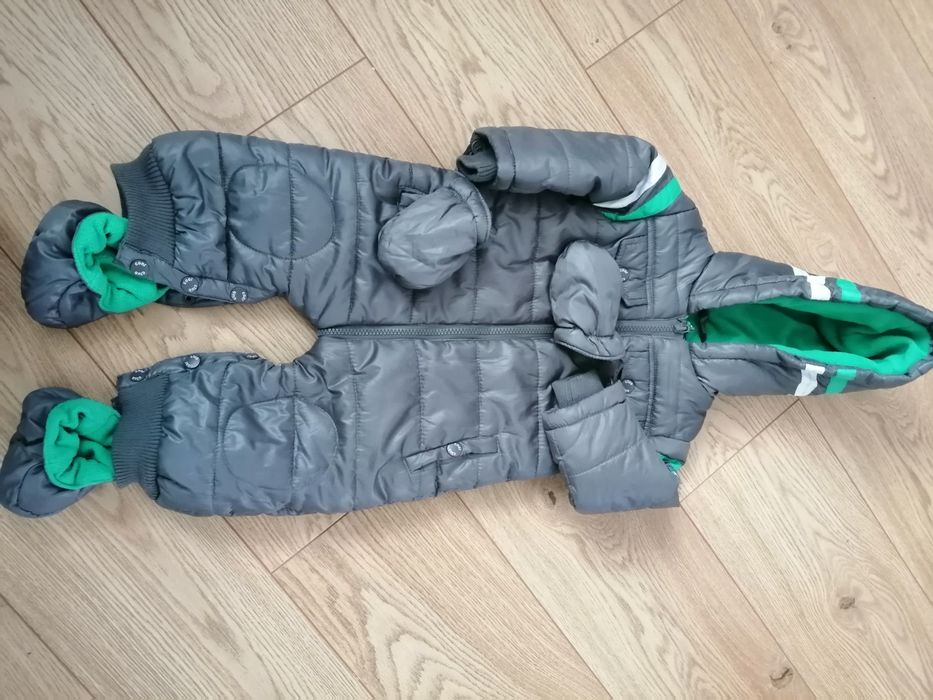 Kombinezon zimowy 74 chłopiec