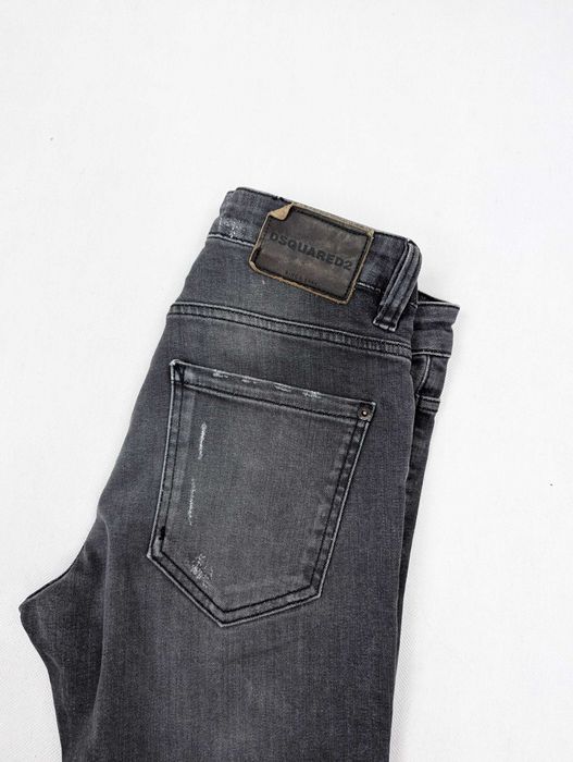 Dsquared2 szare spodnie jeansowe jeansy S