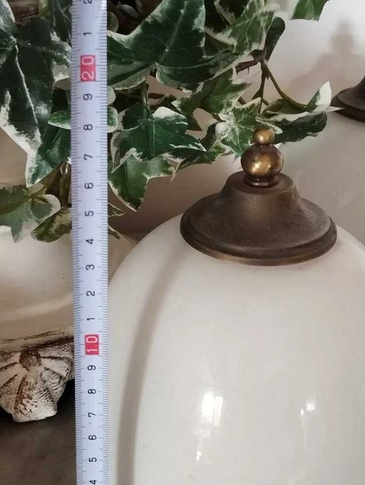 Abajures em Vidro Opalino