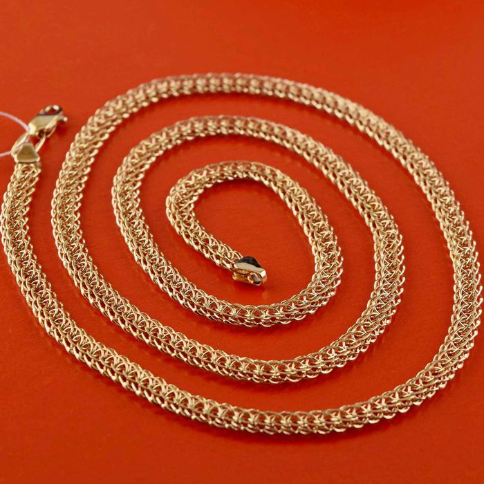 ‼Золотая цепочка цепь 12,23 гр 50 см Золотий ланцюг Золото 585 проба