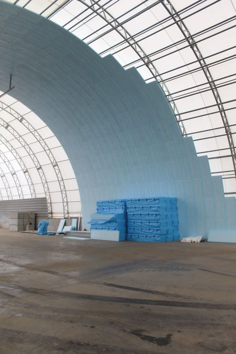 Ocieplenie do Hal Tunelowych Łukowych Namiotowych Styrodur XPS AGRO