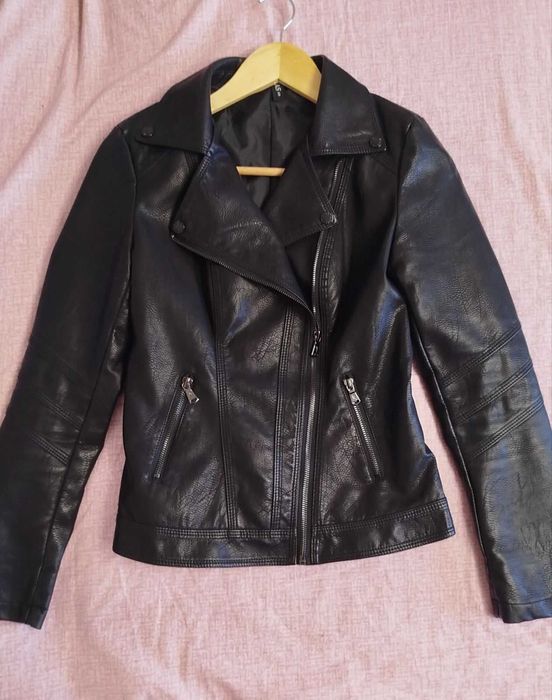Жіноча куртка - піджак ,якісний шкір зам