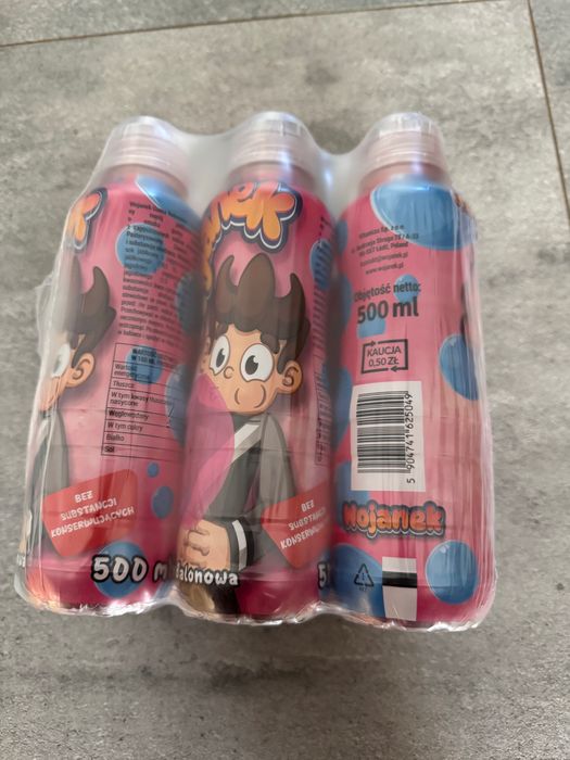 Wojanki 6szt o smaku gumy balonowej