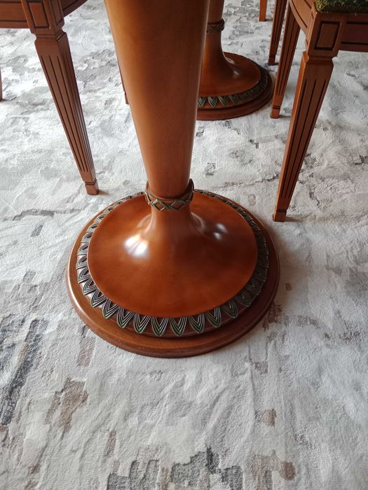 Mesa de vidrio + 4 cadeiras (como novo)