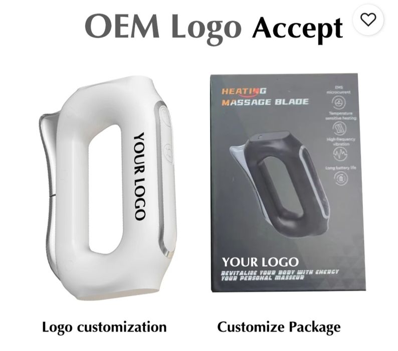 Massageador muscular portátil elétrico de tecido