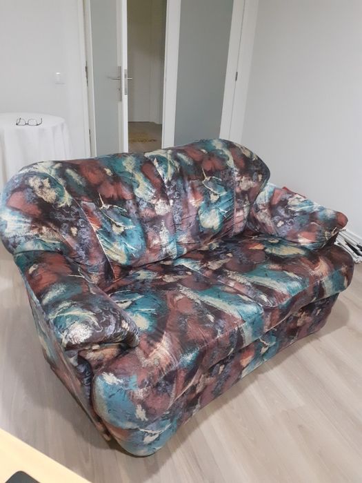 Conjunto de 3 Sofás em veludo