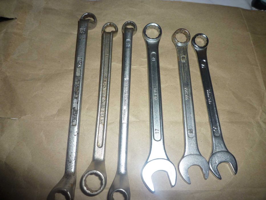 Set of 6 Wrenches: 3 Rocket Wrenches and 3 Combination Rocket/Open-End Wrenches64551269367042124