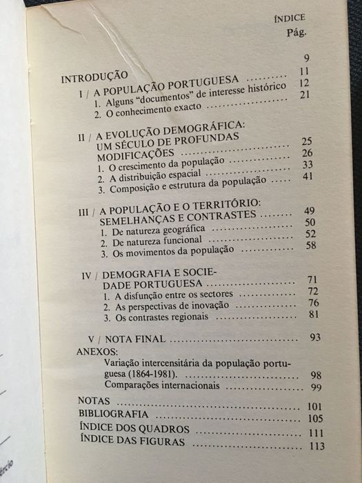 Caciquismo/ Política Comercial/ Evolução Demográfica