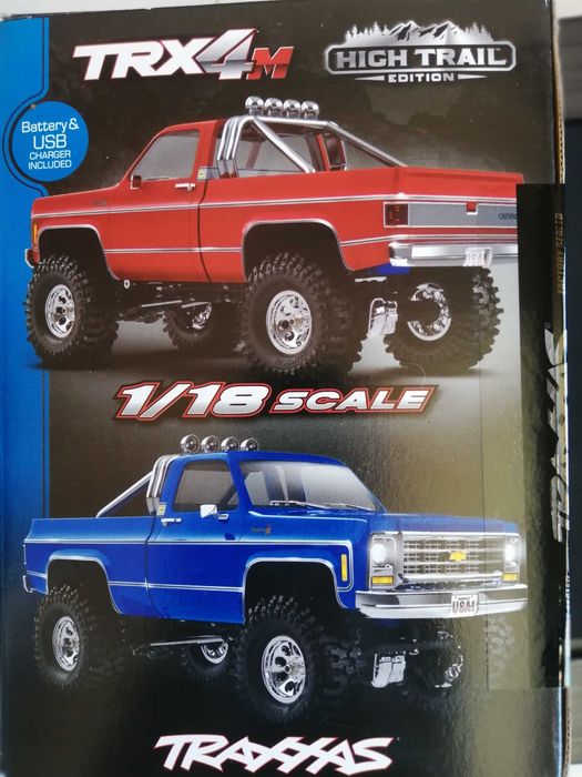 RC Crawler TRx4 Chevy Cheyenne 1/18 Traxxas
