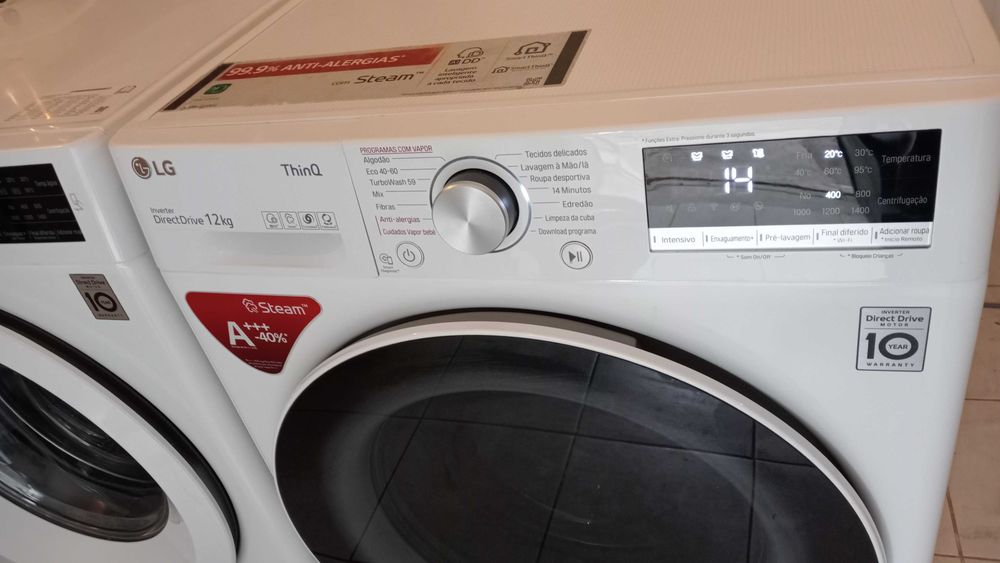 Máquina de lavar roupa LG 12 kg