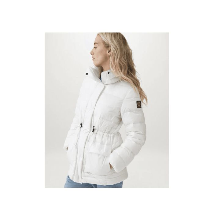 Пуховик мікропуховик Belstaff Chase Down Jacket 750 FILL оригінал біла