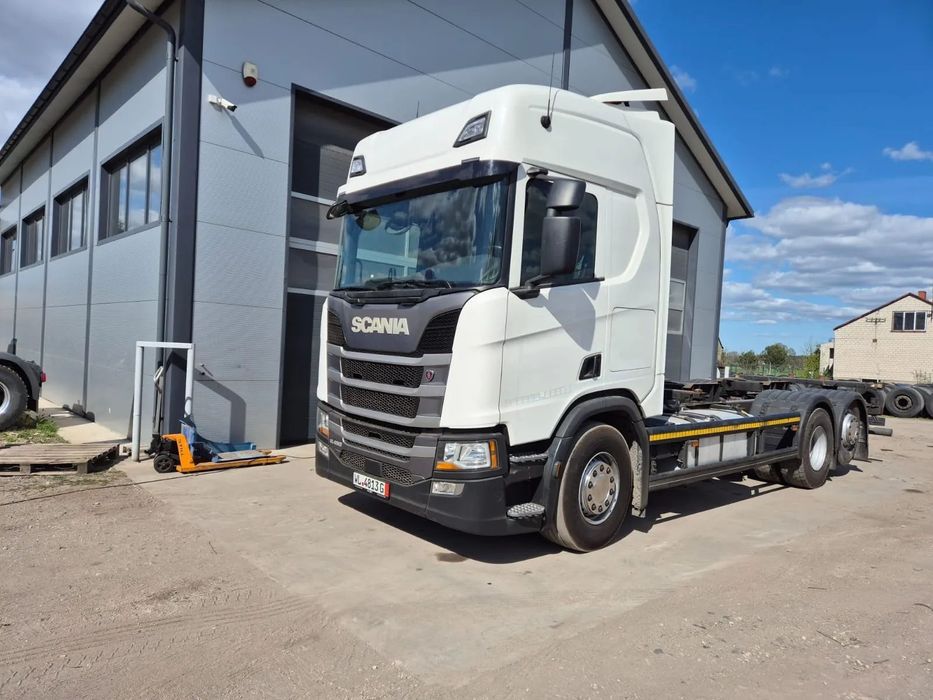 Scania R 450 BDF E6 oś skrętna  Scania R450 BDF E6 oś skrętna