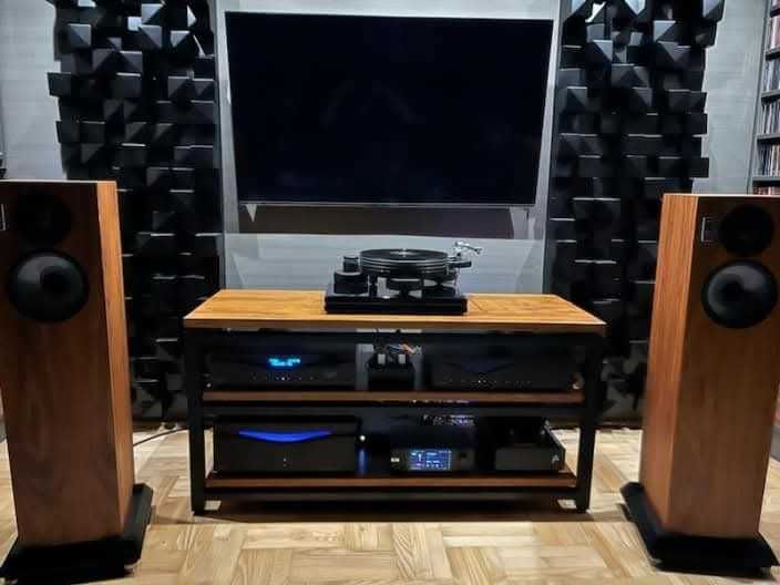 szafka Rtv stolik audio Hi-fi półka pod telewizor regał na wymiar Loft