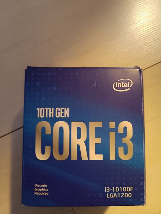 Intel i3 10100f box