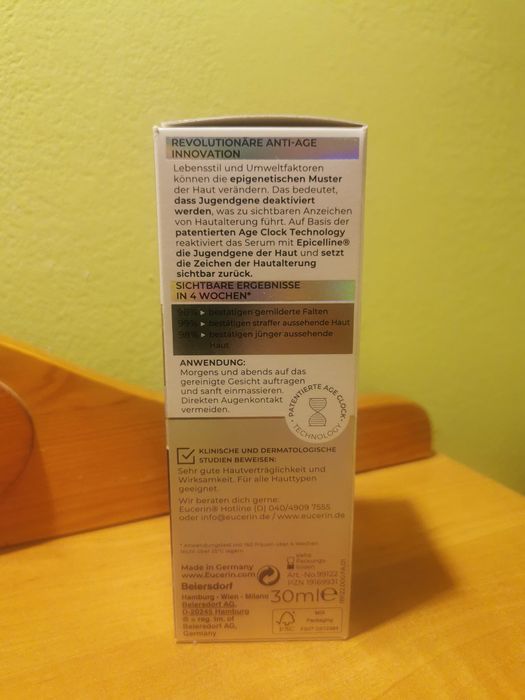 Eucerin Hyaluron-Filler Epigenetic Serum 30 ml nowe