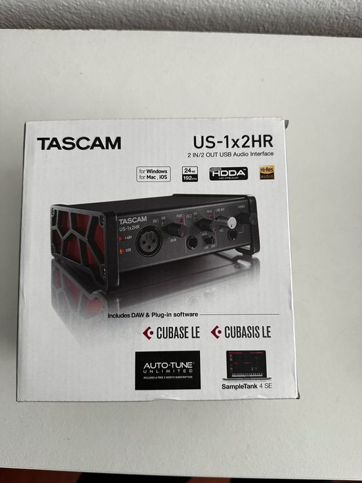 Tascam - US 1X2HR Placa de Som