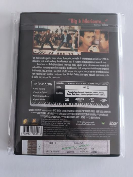 DVD Big - Edição Portuguesa