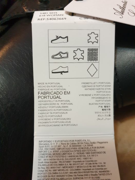 NOWE oficerki Mango skóra