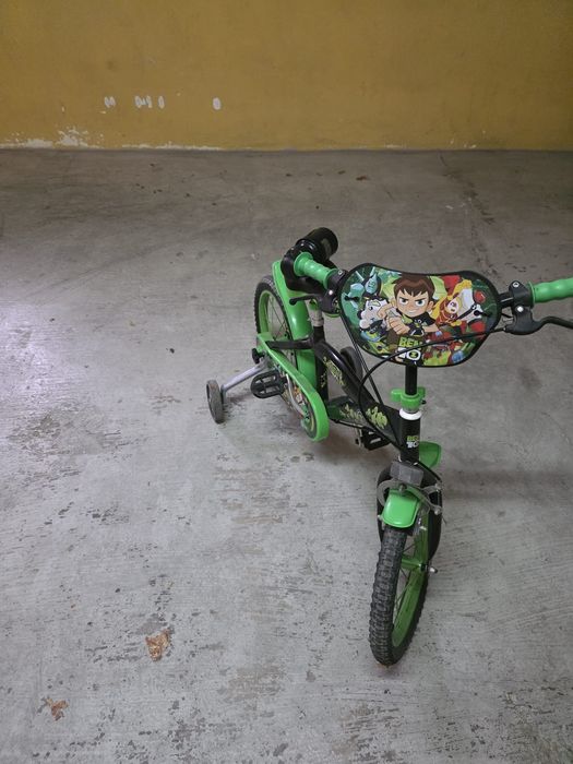 Bicicleta criança ben 10