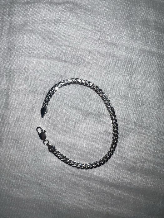 Bransoletka pancerka srebro pr.925