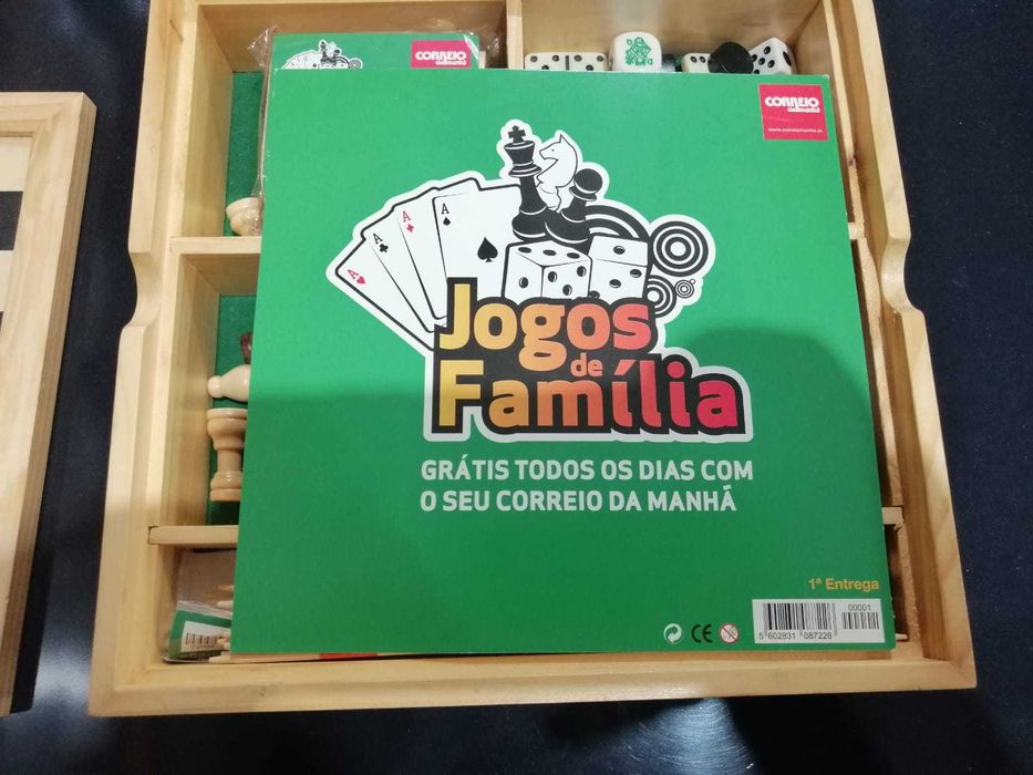 Jogos tabuleiro do Correio da manhã.