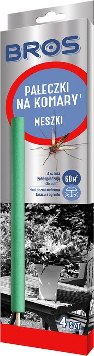 Pałeczki przeciw komarom 4 szt. BROS