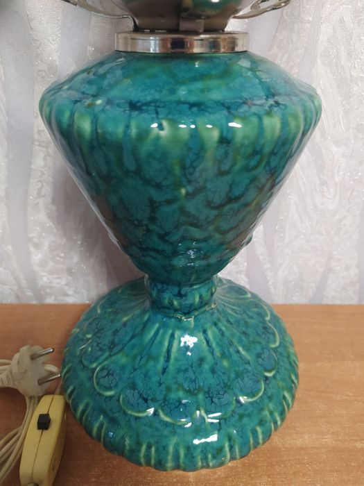 Лампа настольная,керамическая.