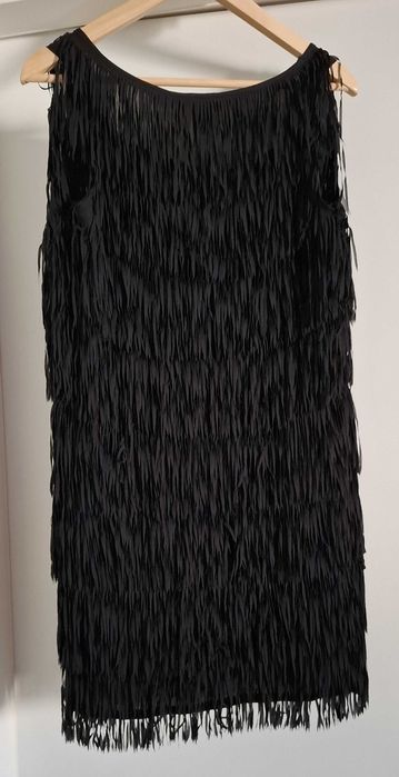 Vestido Sfera com franjas: Tam M