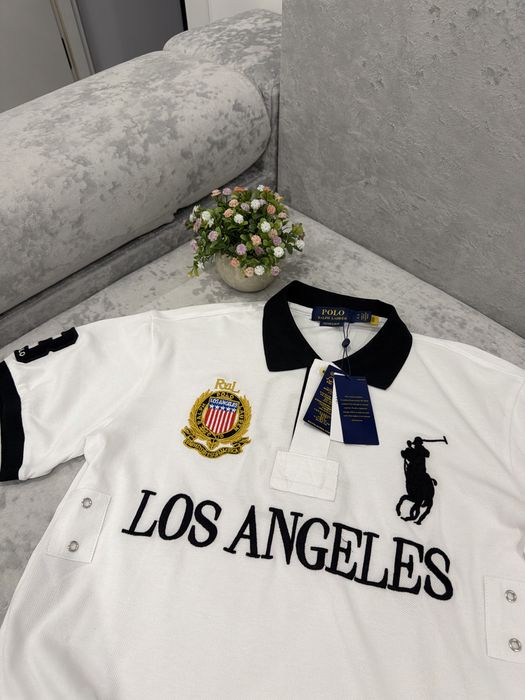 Ralph Lauren ポロシャツ ホワイト LOS ANGELES polo ralph lauren los angeles - купити товари моди та стилю - Ціна