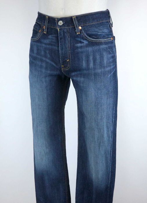 Levis 514 spodnie jeansy W32 L34 pas 2 x 42 cm