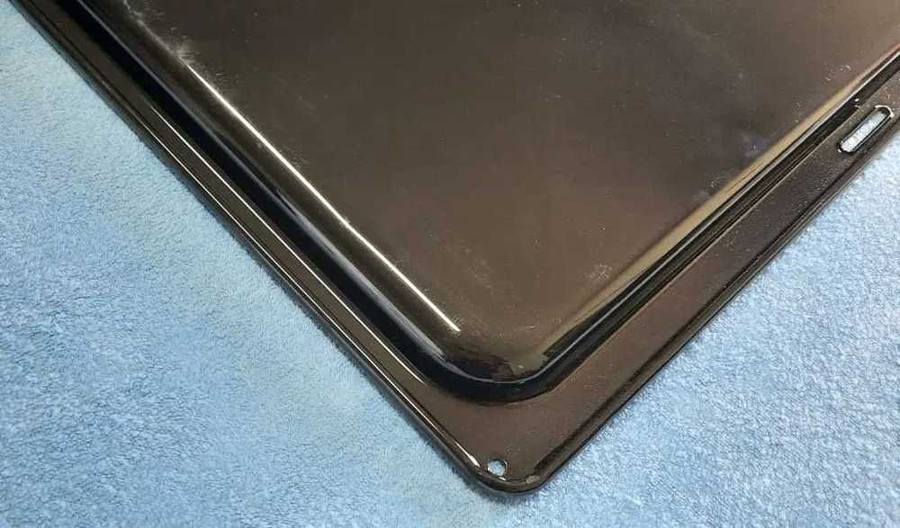 Blacha płytka, czarna do piekarnika Siemens.