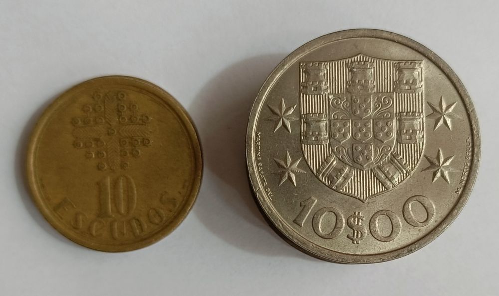 Coleção de Moedas de Portugal. Escudos e Centavos