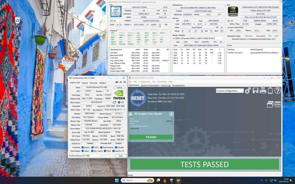 Placa Gráfica - Nvidia Palit Game Rock GTX 1080 (1)