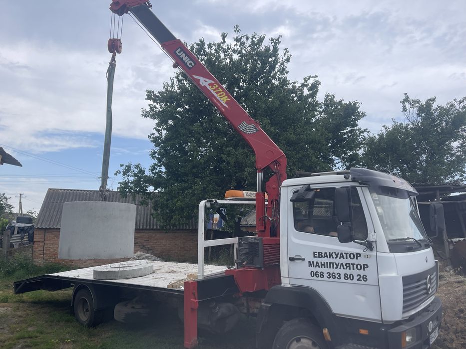 Маніпулятор евакуатор  автовишка. Послуги маніпулятора евакуатора