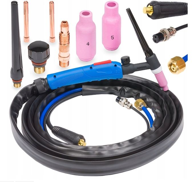 Пальник рукава та горілки для зварювання MIG/MAG та TIG (напівавтомат