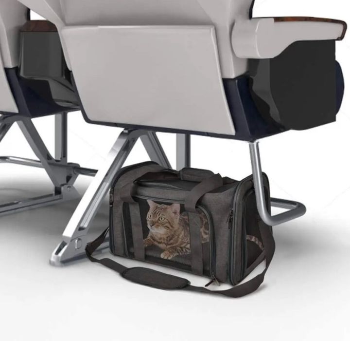 Сумка- переноска для собак і кішок складна