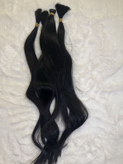 Cabelo humano peruca 56cm