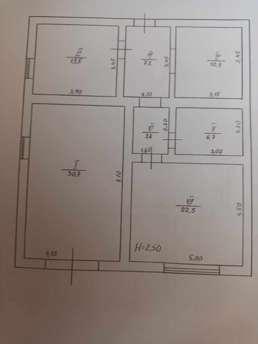 Продаж цегляного будинку в м.Берегове, 186 кв.м , 10 соток ділянки.