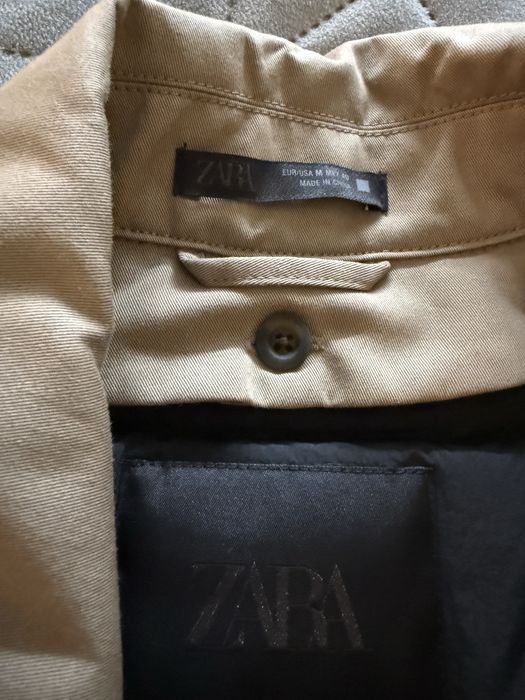 Gabardina homem zara