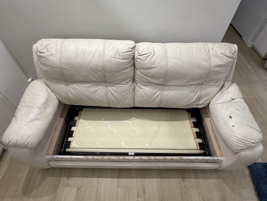 Oddam skórzaną sofę firmy Gala