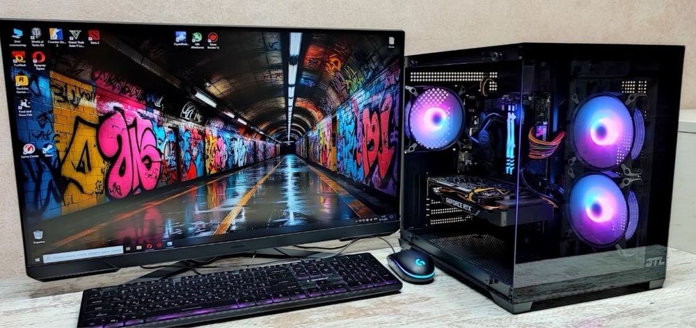Игровой пк i5 RTX2060 cs2 rust gtaV pubg dota wot stalker2 fs25
