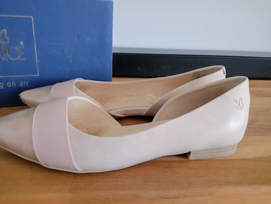 Eleganckie baleriny Caprice 37, 5