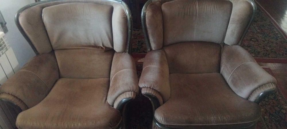 Sofás de sala castanhos