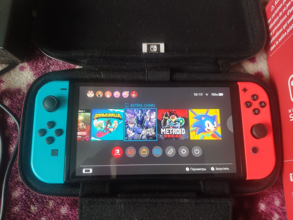 Nintendo switch oled + чохол + gamecube controller + Astral Chain: 11 ...